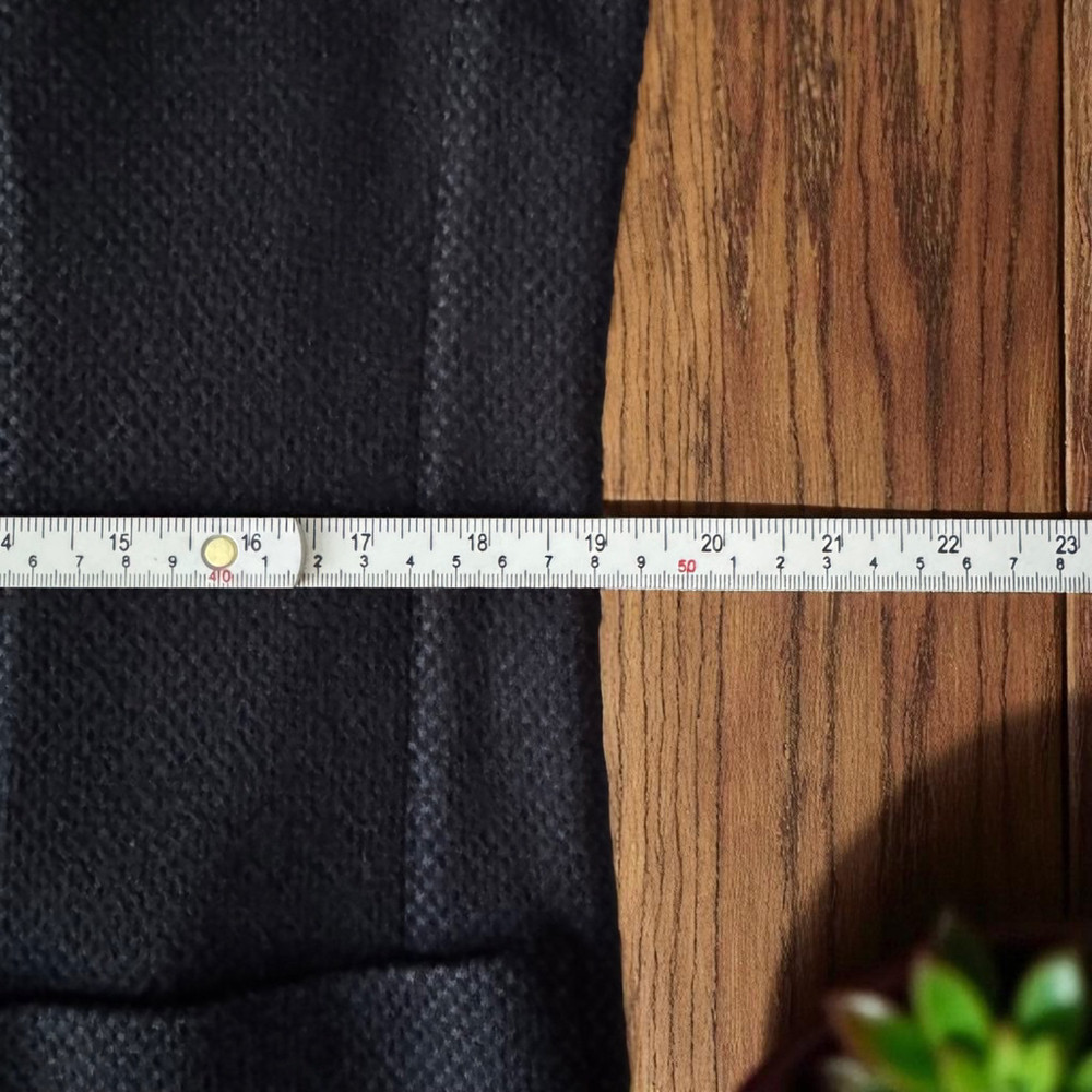 $1295 Maurizio Baldassari - Blue Black Knit Sport Coat - Wool/Cotton - EU50/US40 - Picture 9 of 15